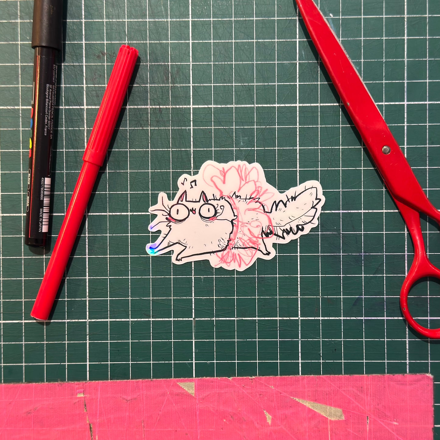 Tütü Katze Sticker