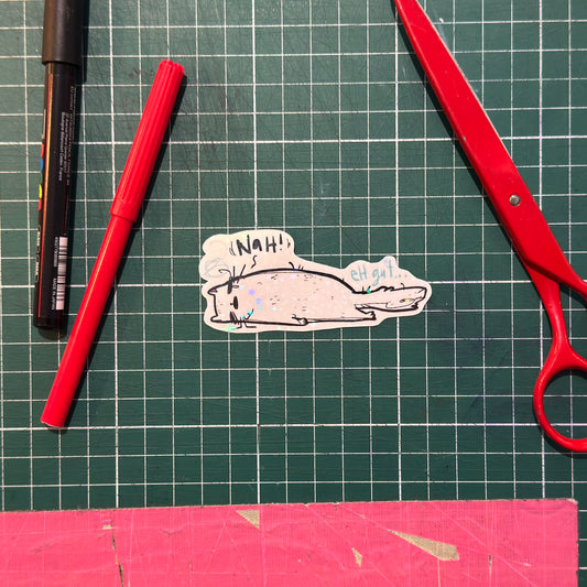 Nah! eh gut... Sticker