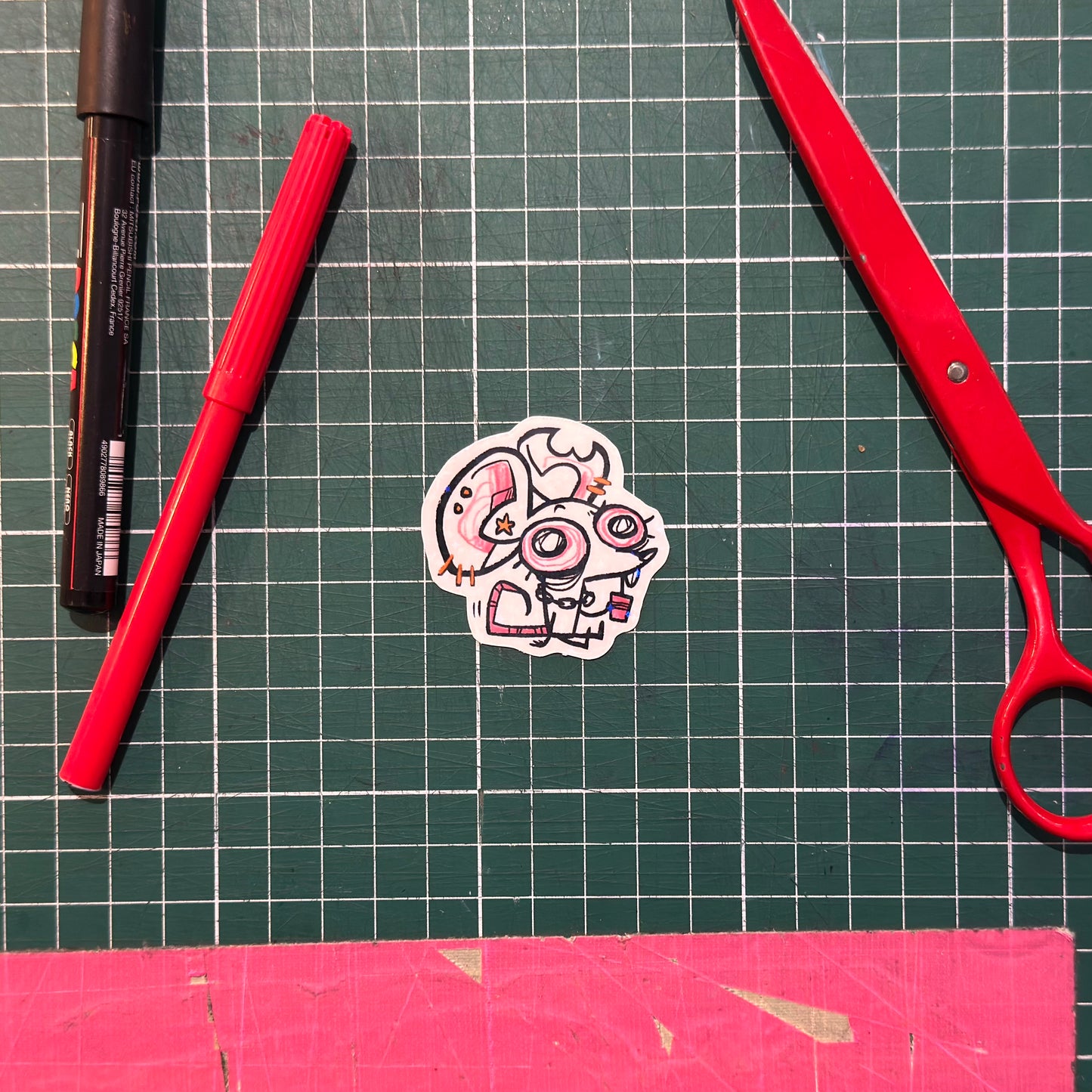 Party Maus Sticker