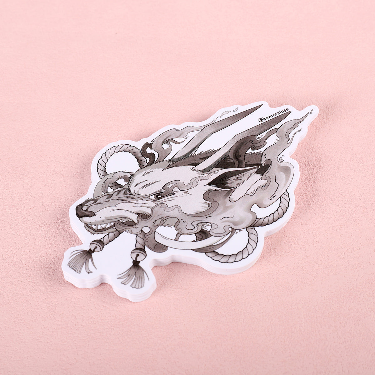 Drachen Charm Sticker