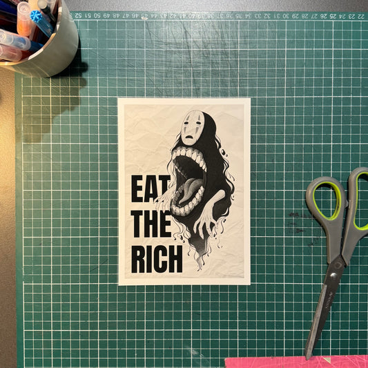Pauline’s Eat the rich print 🔥