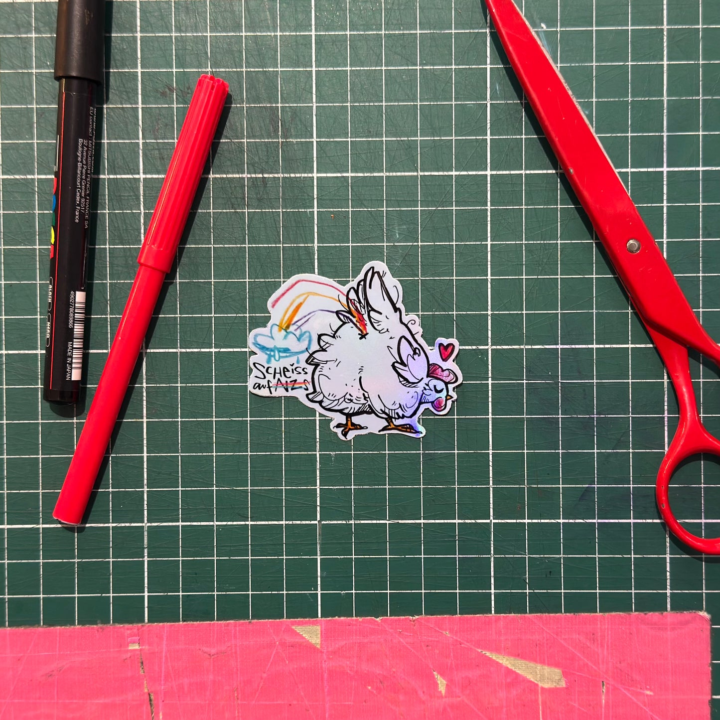 scheiss auf nzs Sticker