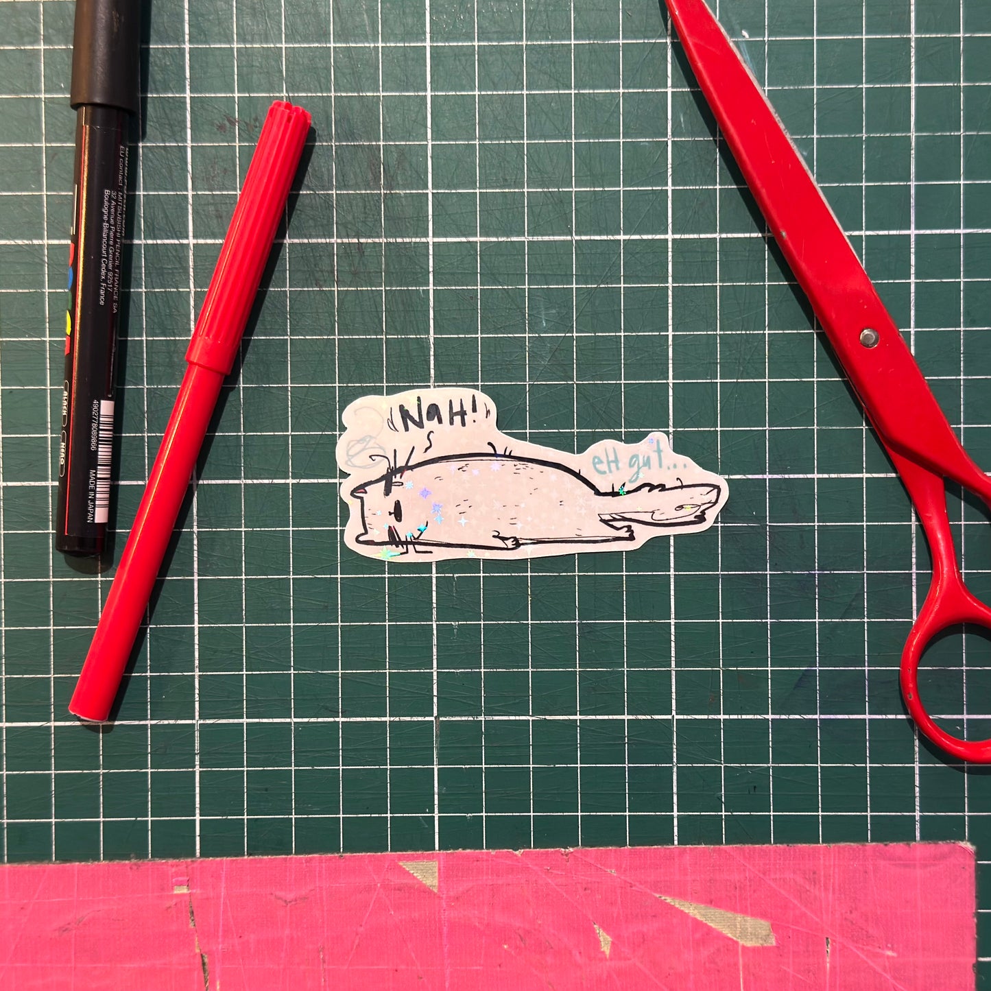 Nah! eh gut... Sticker
