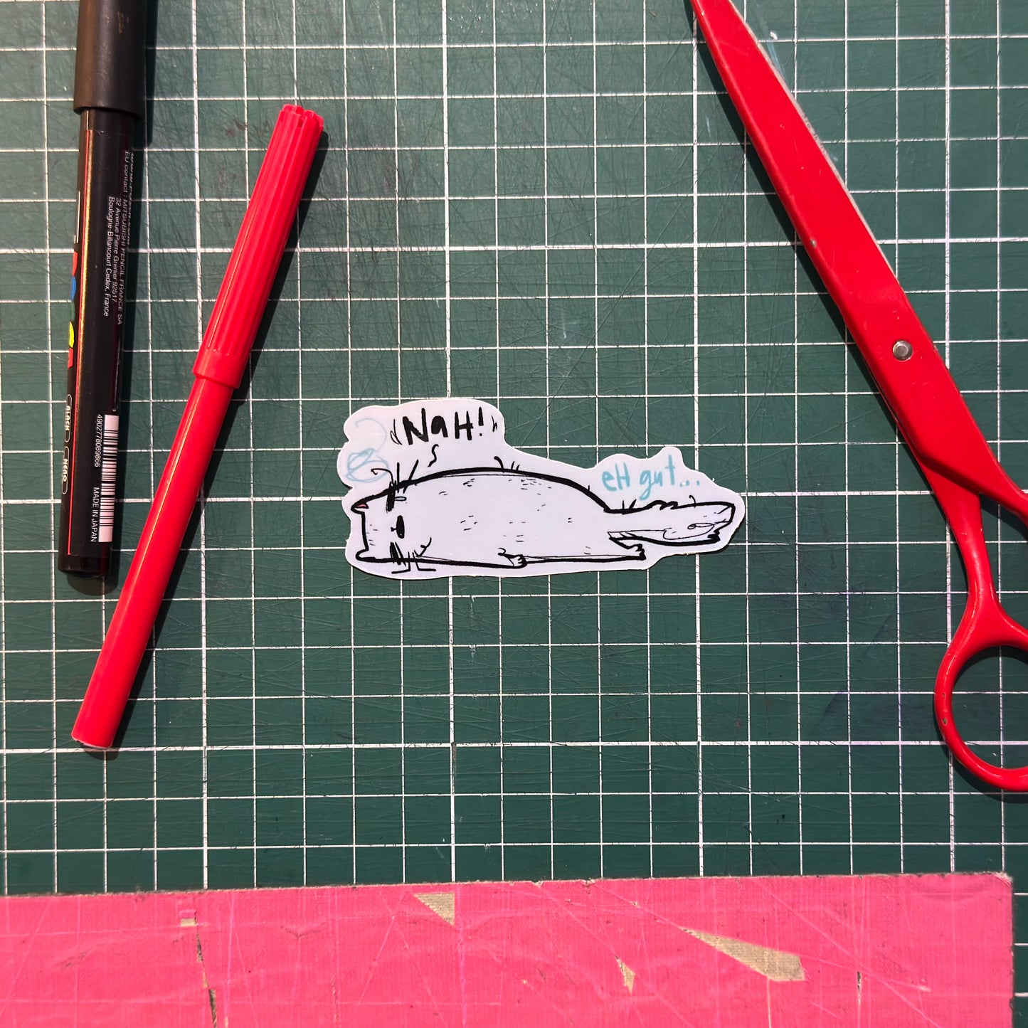 Nah! eh gut... Sticker