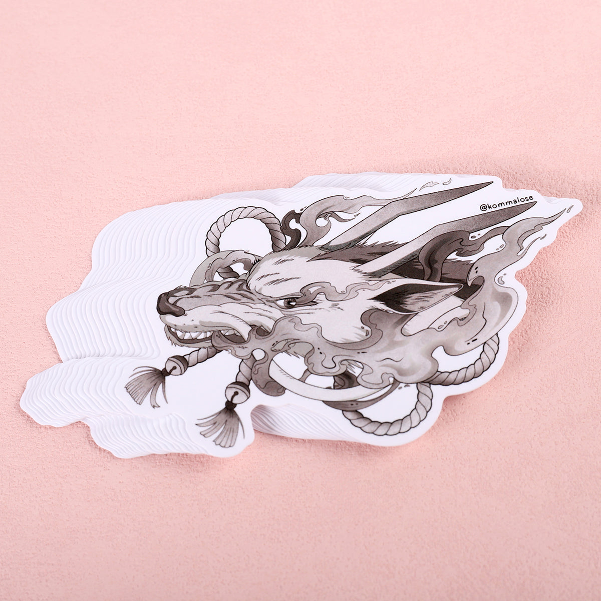 Drachen Charm Sticker