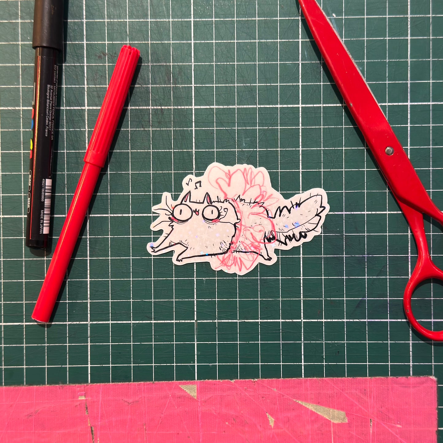 Tütü Katze Sticker