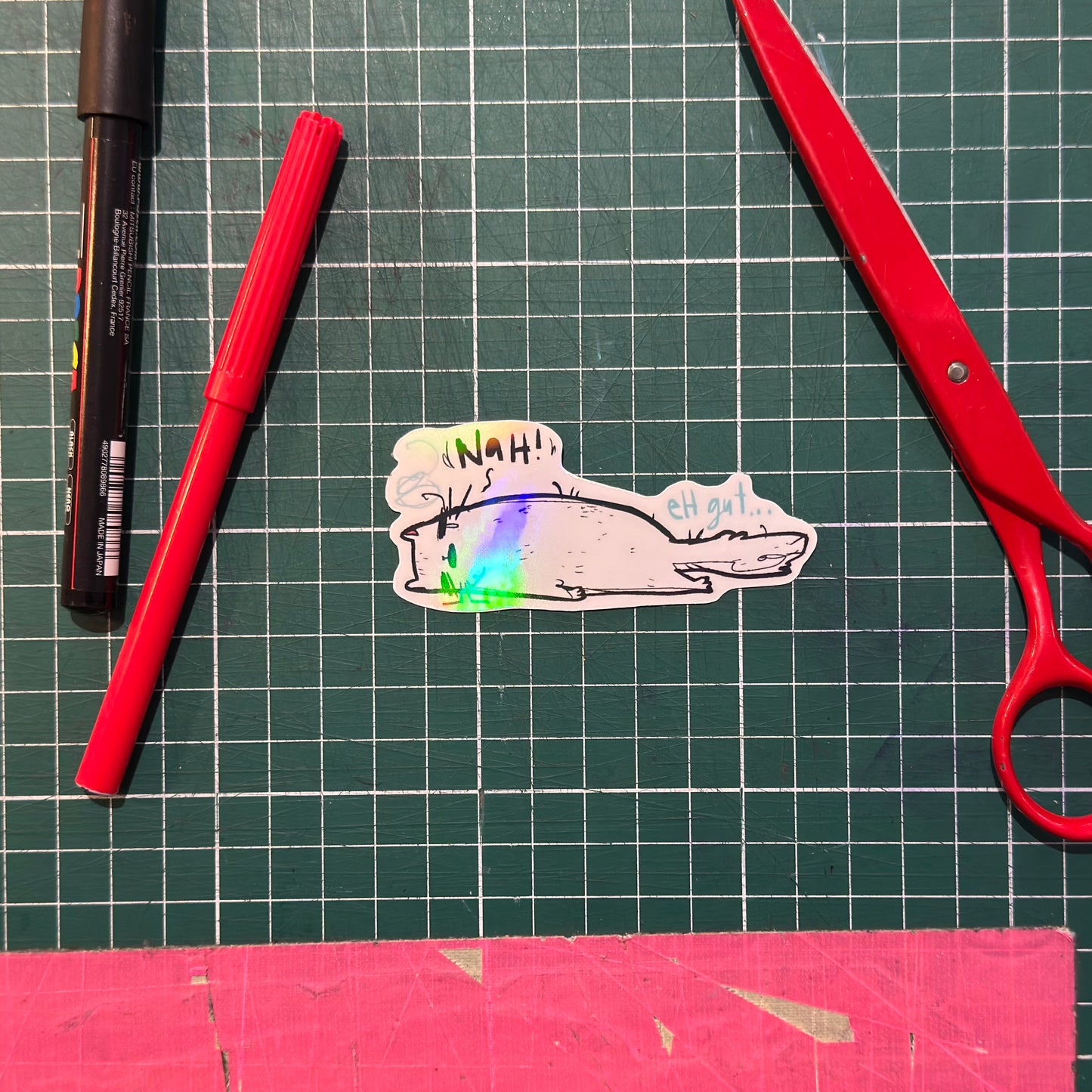 Nah! eh gut... Sticker