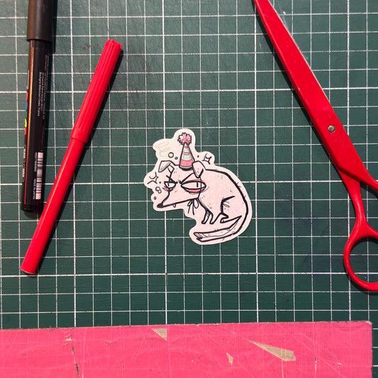 Party Muffel Sticker
