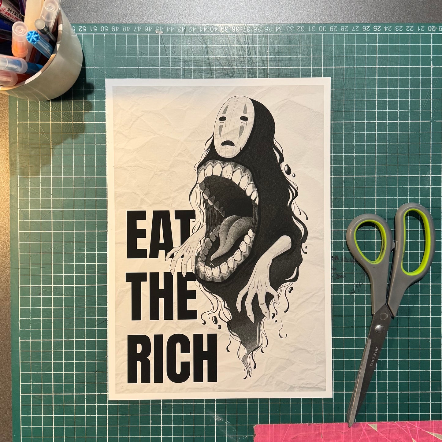Pauline’s Eat the rich print 🔥