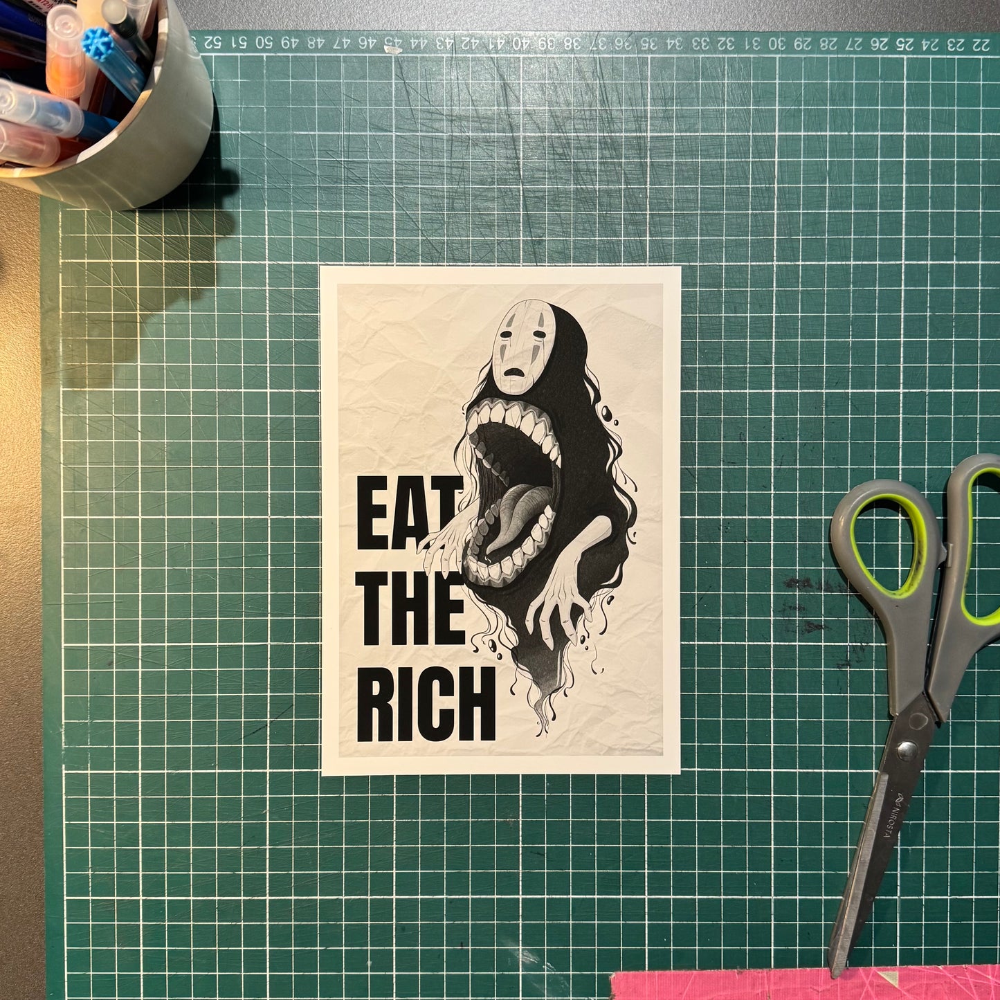 Pauline’s Eat the rich print 🔥