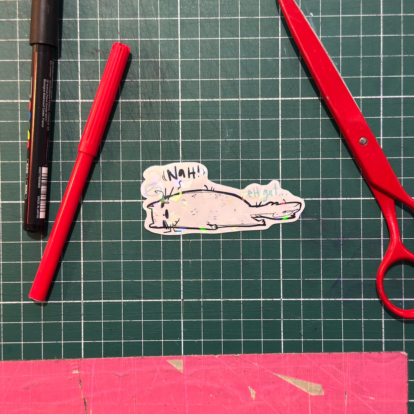 Nah! eh gut... Sticker