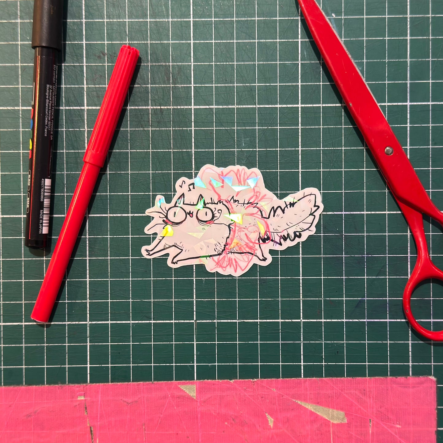Tütü Katze Sticker