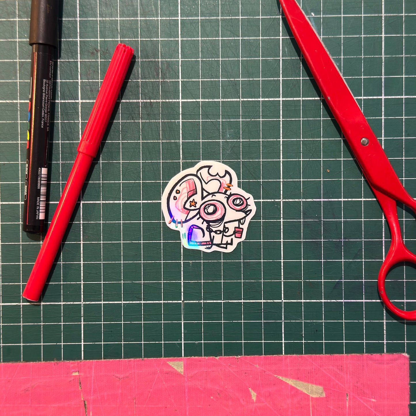 Party Maus Sticker