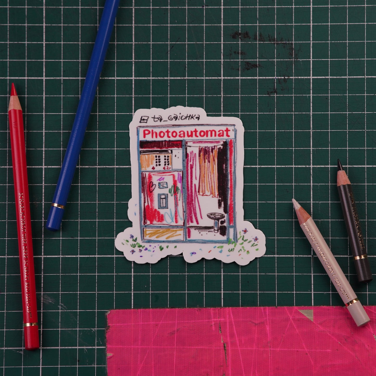 Photoautomat Sticker