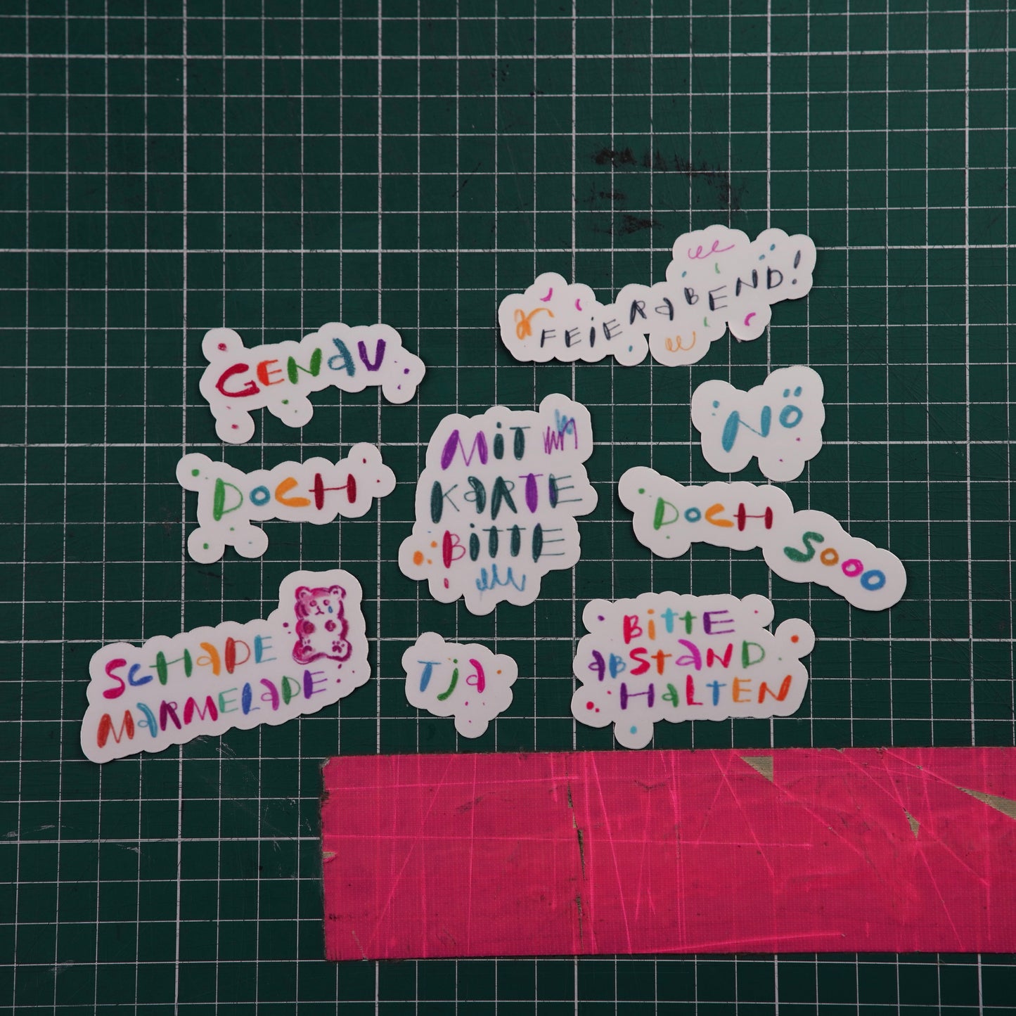 Deutsche Sticker Set